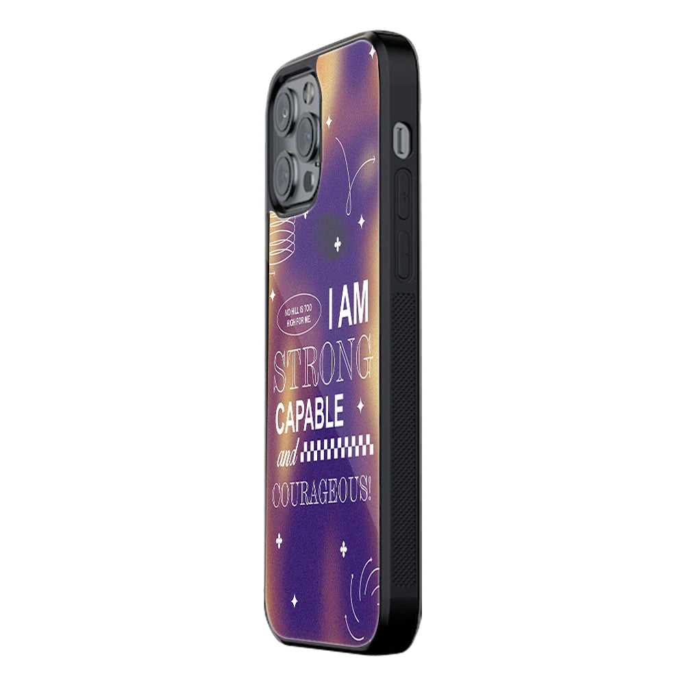 Trendy Glass Back Mobile Case for iPhone, Samsung, Redmi, OnePlus, Google Pixel, Motorola