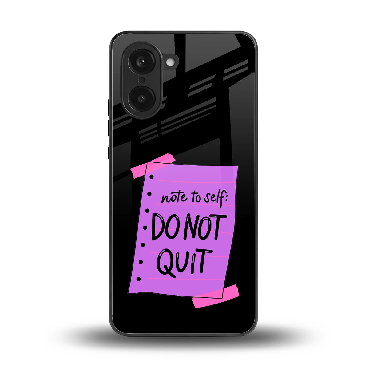 No Not Quit back phone cover | glass case for oneplus nord ce5 5g