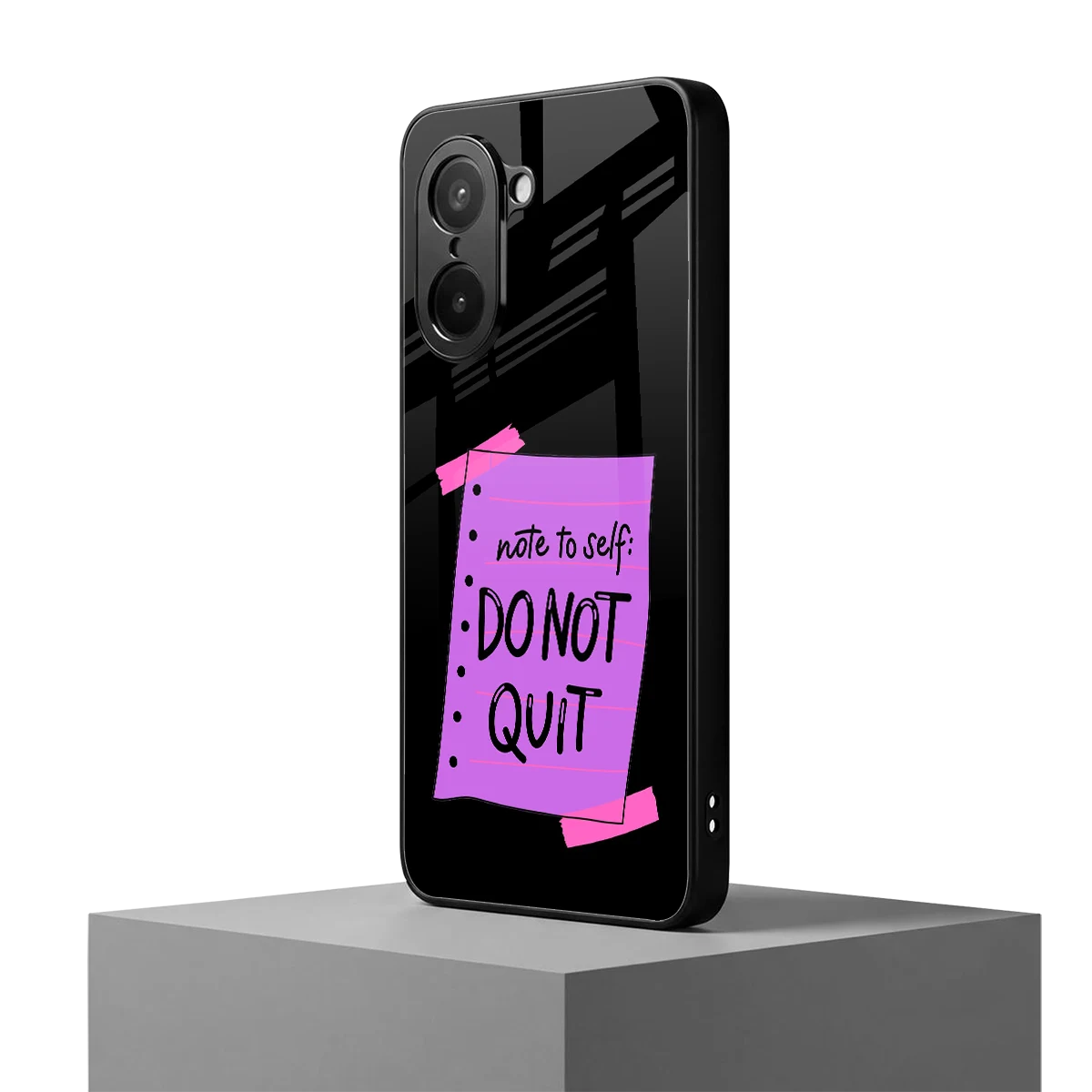 No Not Quit oneplus nord ce5 5g mobile cover | shockproof glass phone case