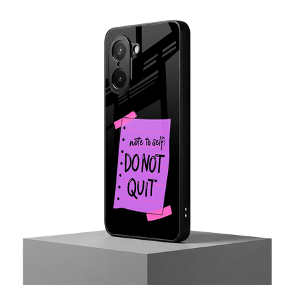 No Not Quit oneplus nord ce5 5g mobile cover | shockproof glass phone case