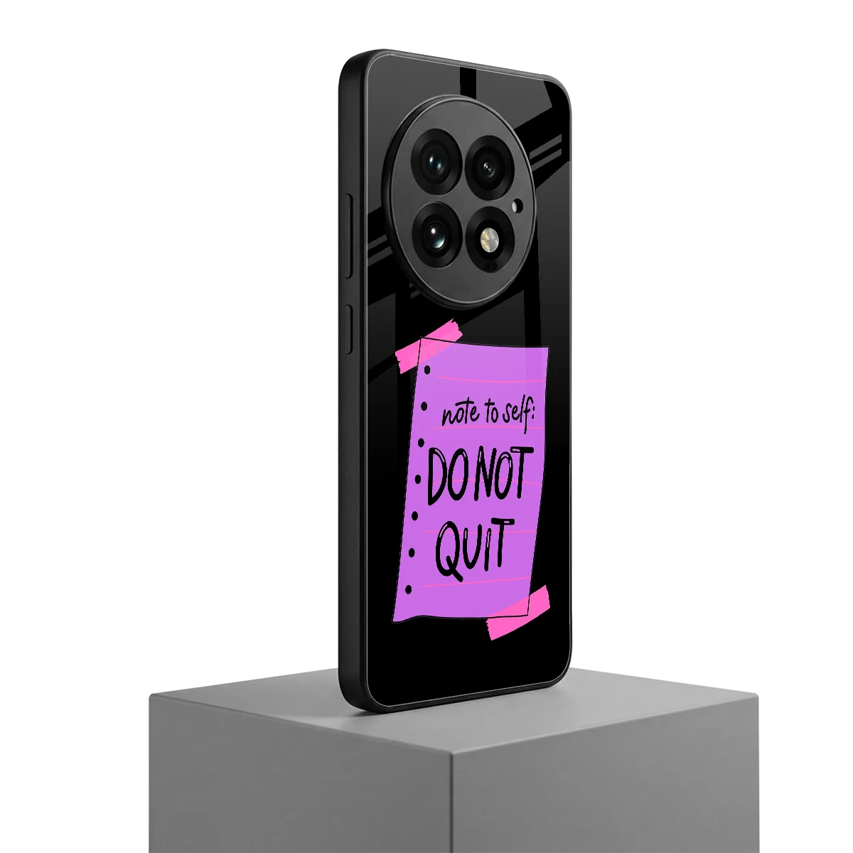 No Not Quit oneplus 13 mobile cover | shockproof glass phone case