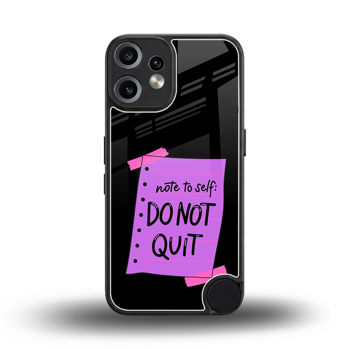 No Not Quit back phone cover | glass case for cmf nothing phone 2 pro
