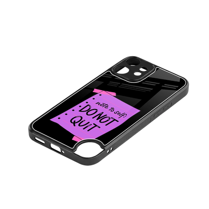 No Not Quit stylish phone case for cmf nothing phone 2 pro | glossy glass and slim fit