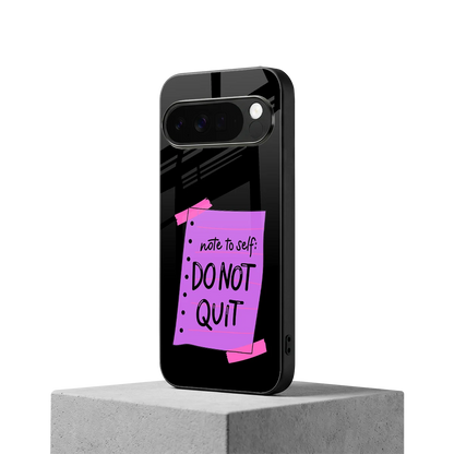No Not Quit google pixel 10 pro xl mobile cover | shockproof glass phone case