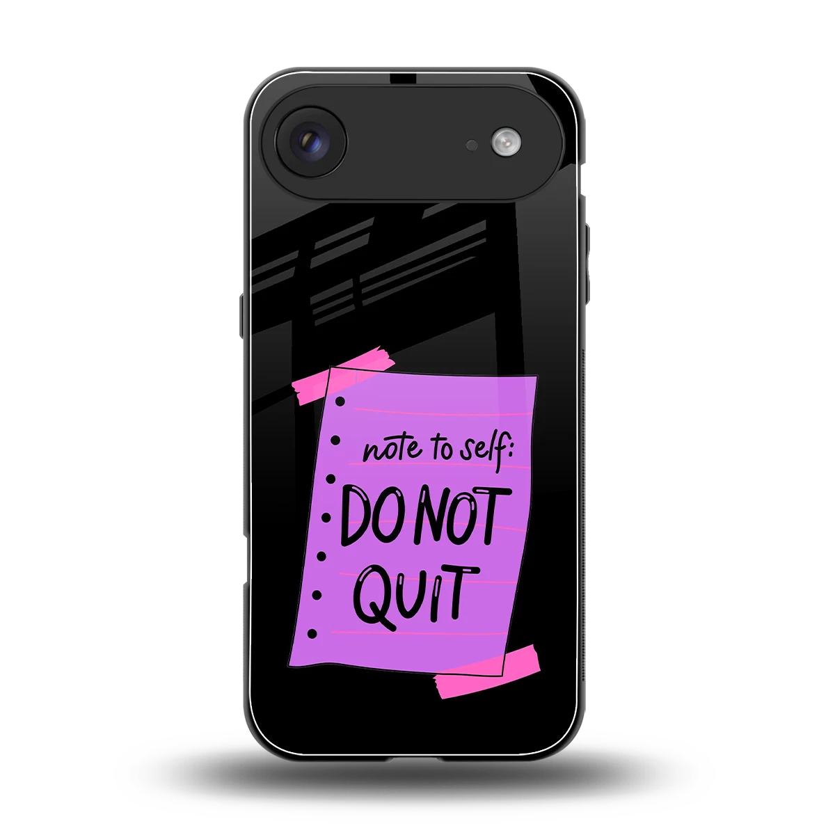 No Not Quit back phone cover | glass case for iphone air