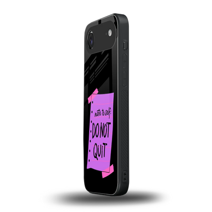 No Not Quit iphone air mobile cover | shockproof glass phone case