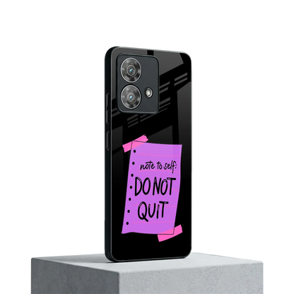 No Not Quit motorola edge 40 neo 5g mobile cover | shockproof glass phone case