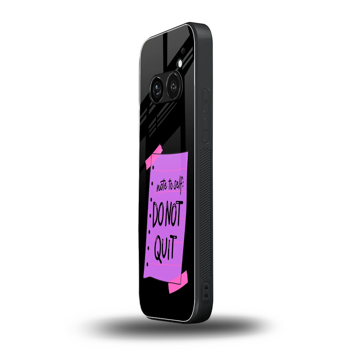 No Not Quit nothing phone 2a plus mobile cover | shockproof glass phone case