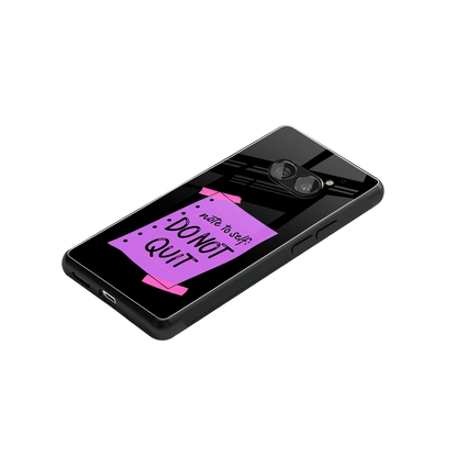 No Not Quit stylish phone case for nothing phone 2a | glossy glass and slim fit