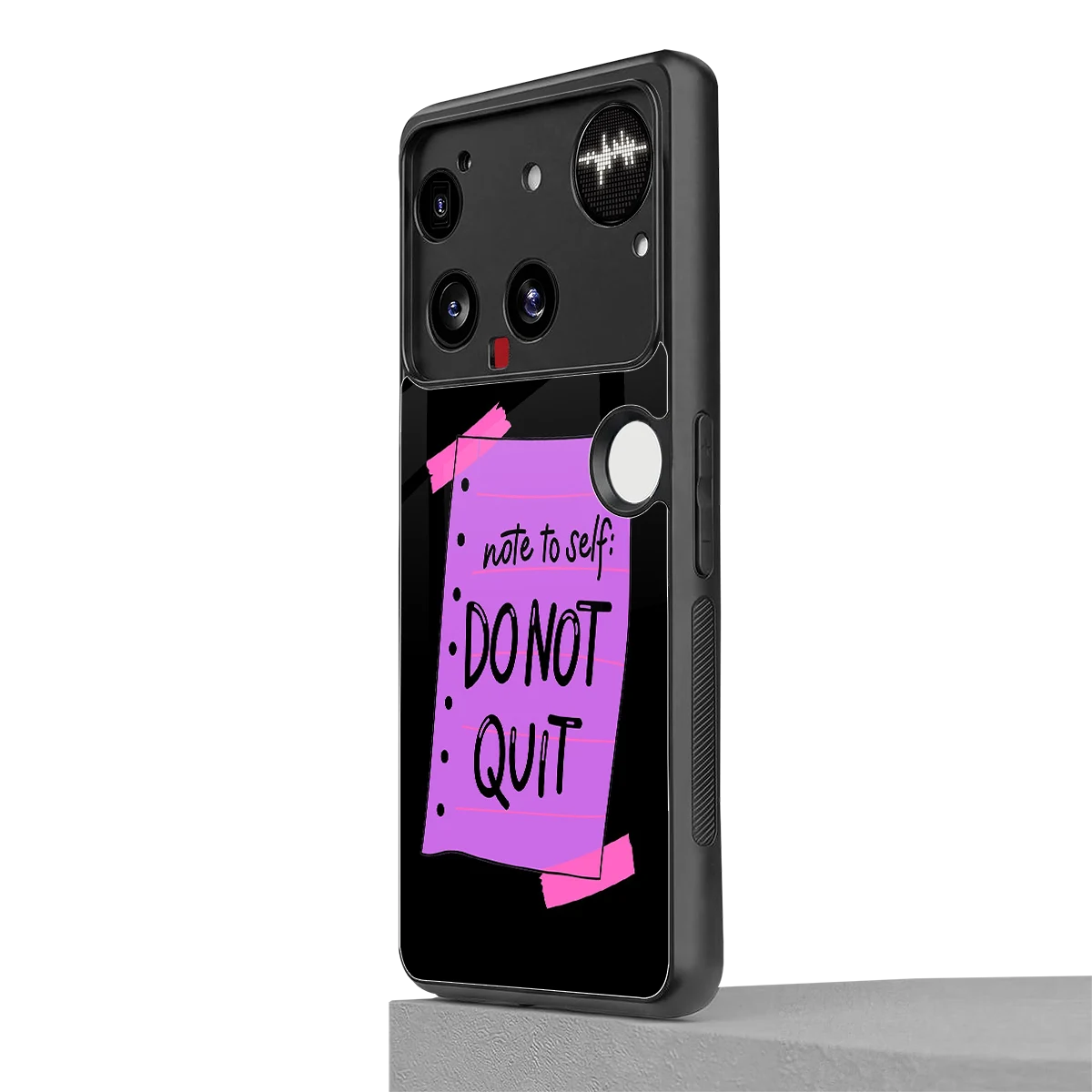 No Not Quit nothing phone 3 mobile cover | shockproof glass phone case