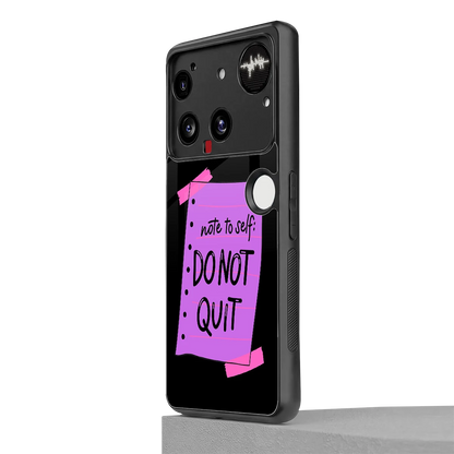 No Not Quit nothing phone 3 mobile cover | shockproof glass phone case