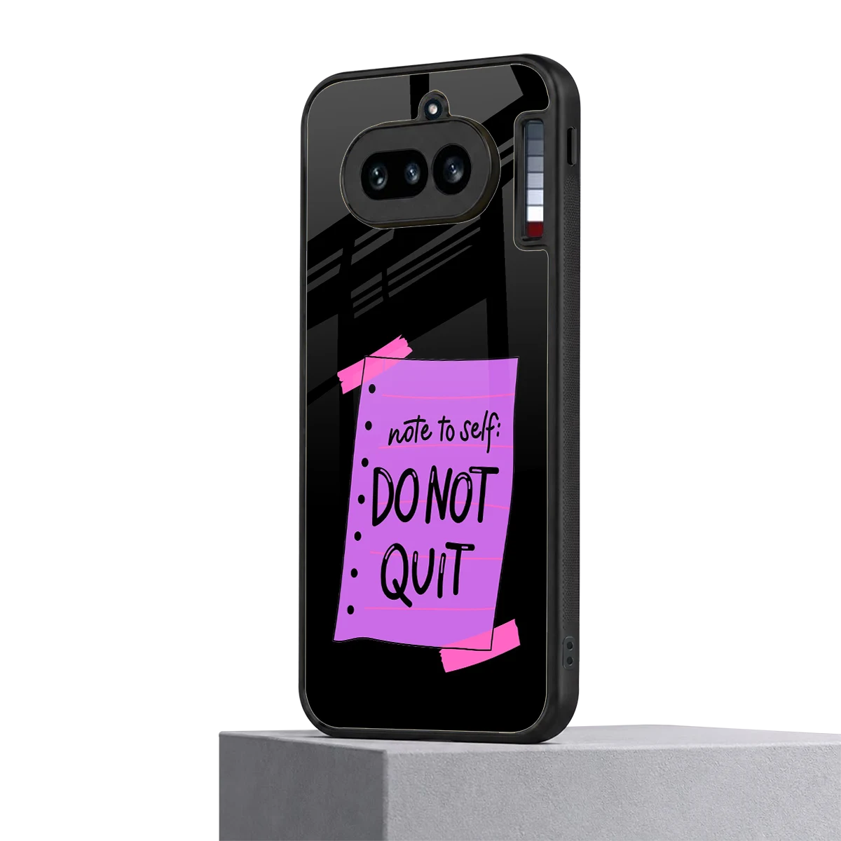 No Not Quit nothing phone 4a mobile cover | shockproof glass phone case