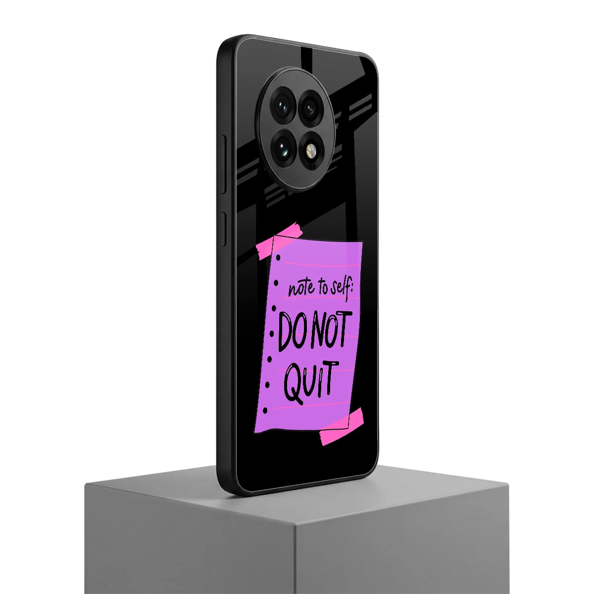 No Not Quit oneplus 13r mobile cover | shockproof glass phone case