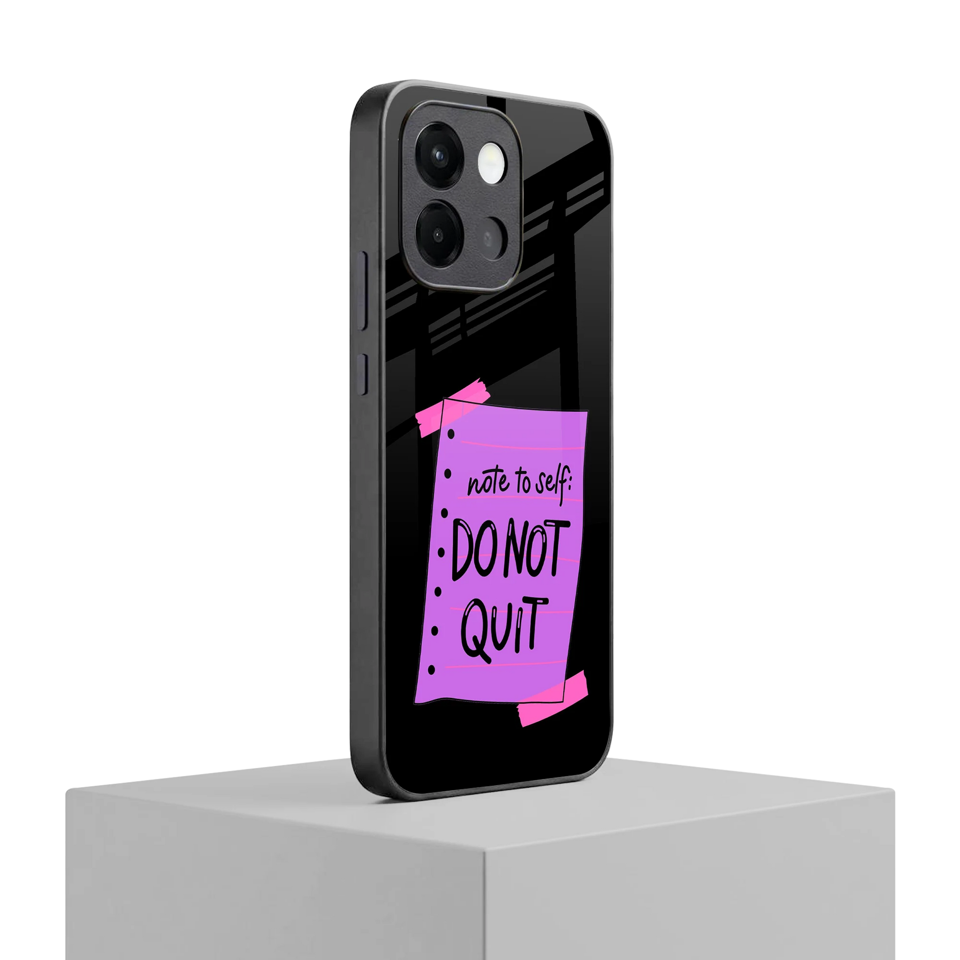 No Not Quit oneplus 13s mobile cover | shockproof glass phone case