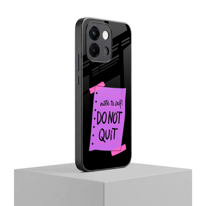 No Not Quit oneplus 13s mobile cover | shockproof glass phone case