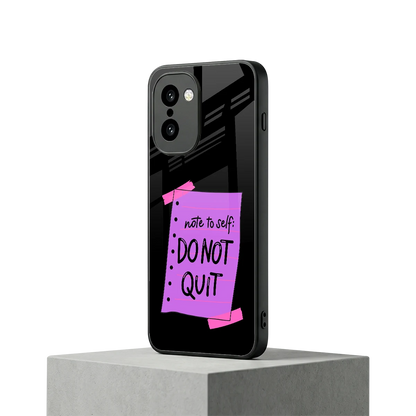 No Not Quit oneplus 15r mobile cover | shockproof glass phone case