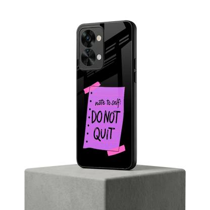 No Not Quit oneplus nord 2t mobile cover | shockproof glass phone case
