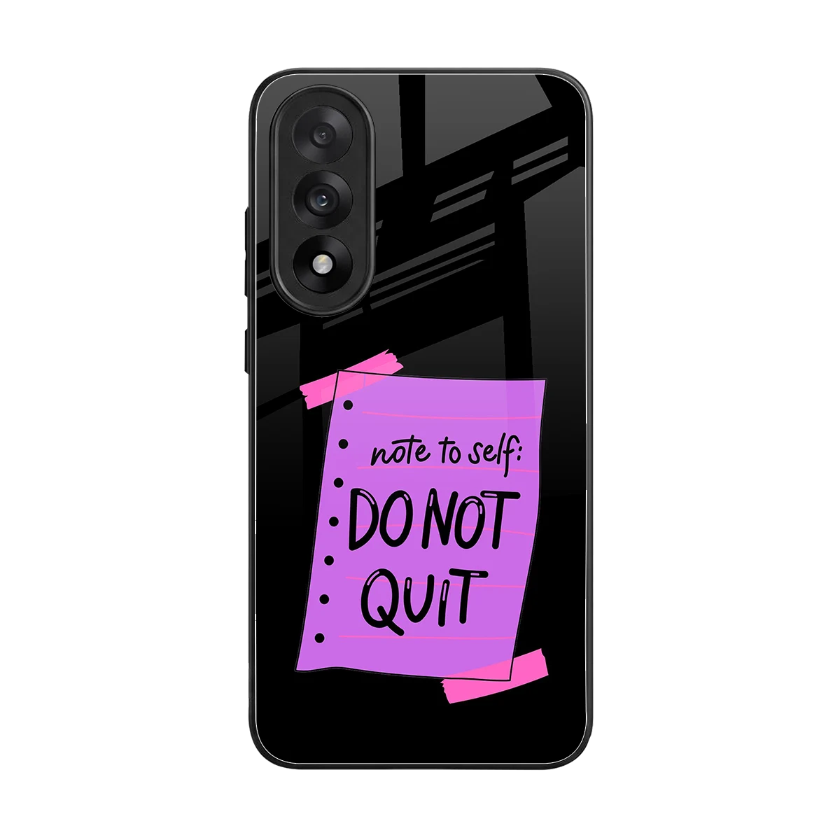No Not Quit back phone cover | glass case for oneplus nord 5