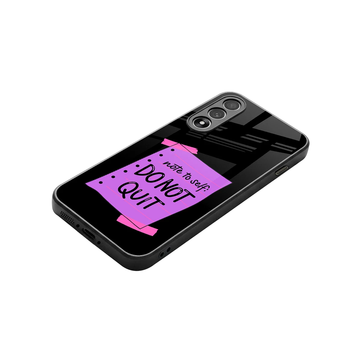 No Not Quit stylish phone case for oneplus nord 5 | glossy glass and slim fit