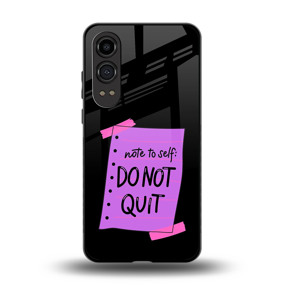 No Not Quit back phone cover | glass case for oneplus nord ce 4 lite