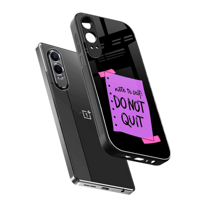 No Not Quit sleek oneplus nord ce 4 lite cover with tempered glass back and TPU edges