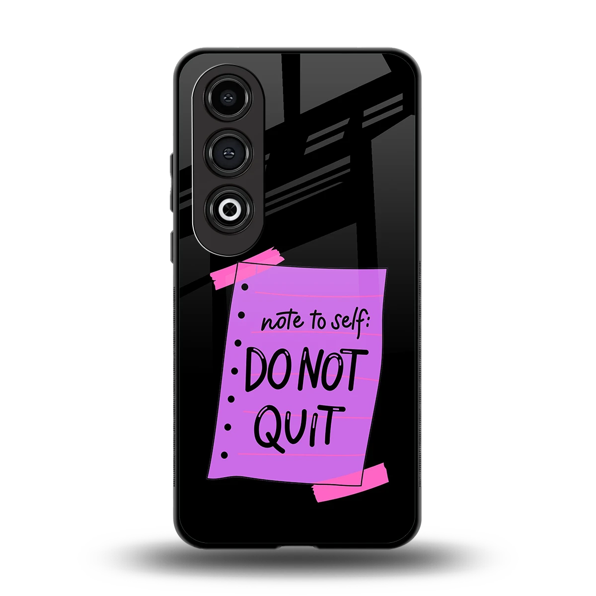 No Not Quit back phone cover | glass case for oneplus nord ce 4