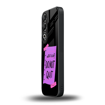 No Not Quit oneplus nord ce 4 mobile cover | shockproof glass phone case