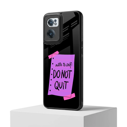 No Not Quit oneplus nord ce 2 mobile cover | shockproof glass phone case