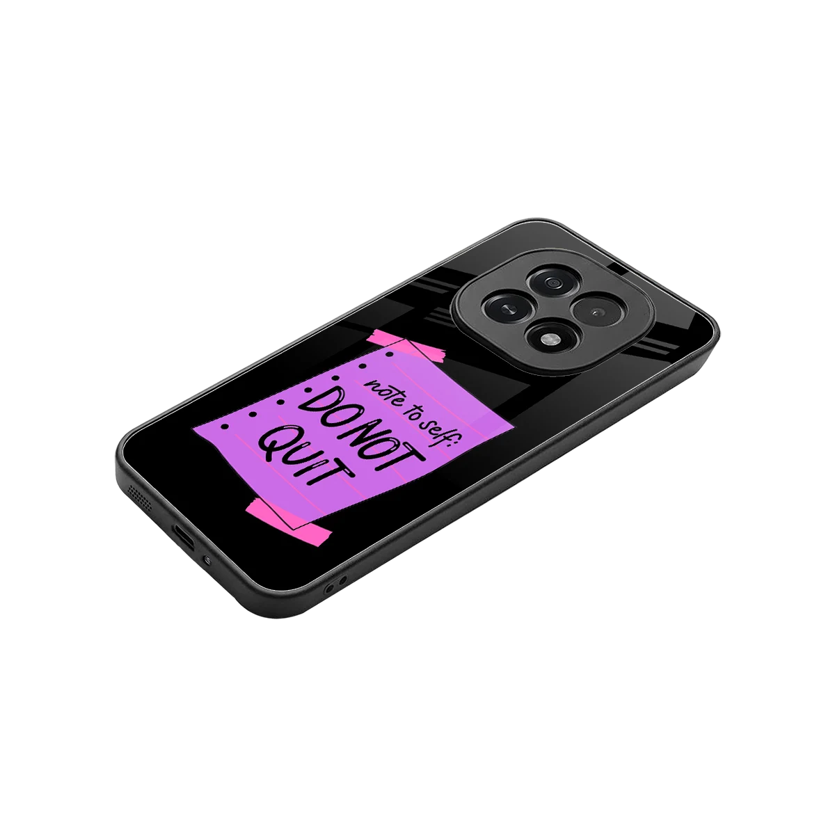 No Not Quit stylish phone case for oppo f29 5g | glossy glass and slim fit