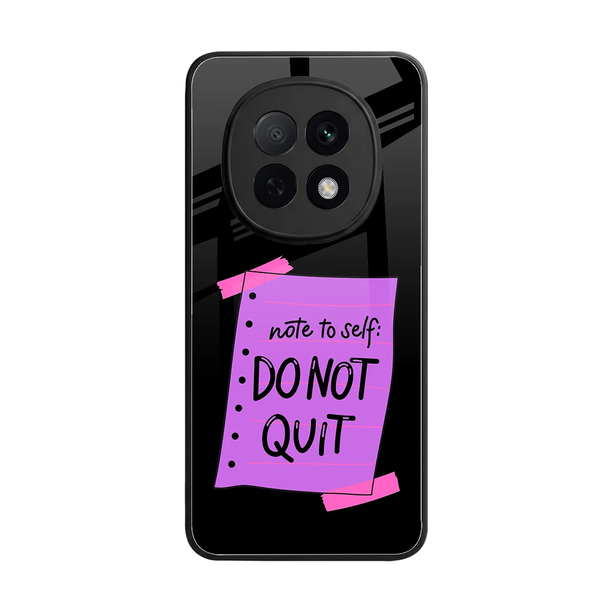 No Not Quit back phone cover | glass case for oppo f29 pro 5g