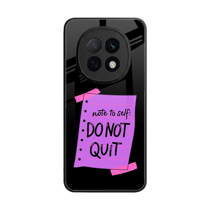 No Not Quit back phone cover | glass case for oppo f29 pro 5g