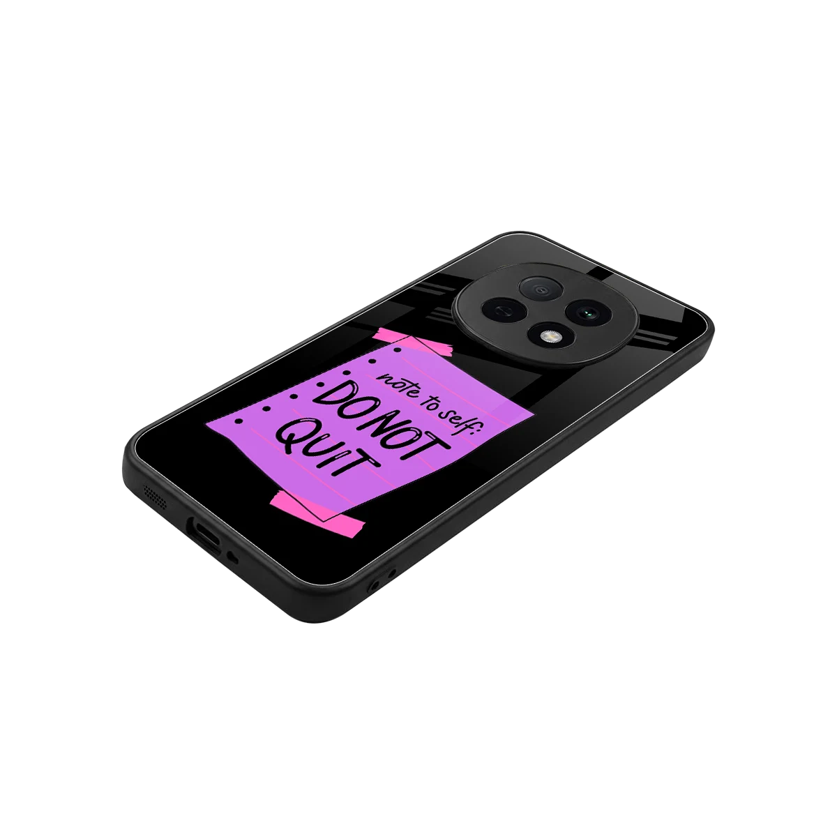 No Not Quit stylish phone case for oppo f29 pro 5g | glossy glass and slim fit