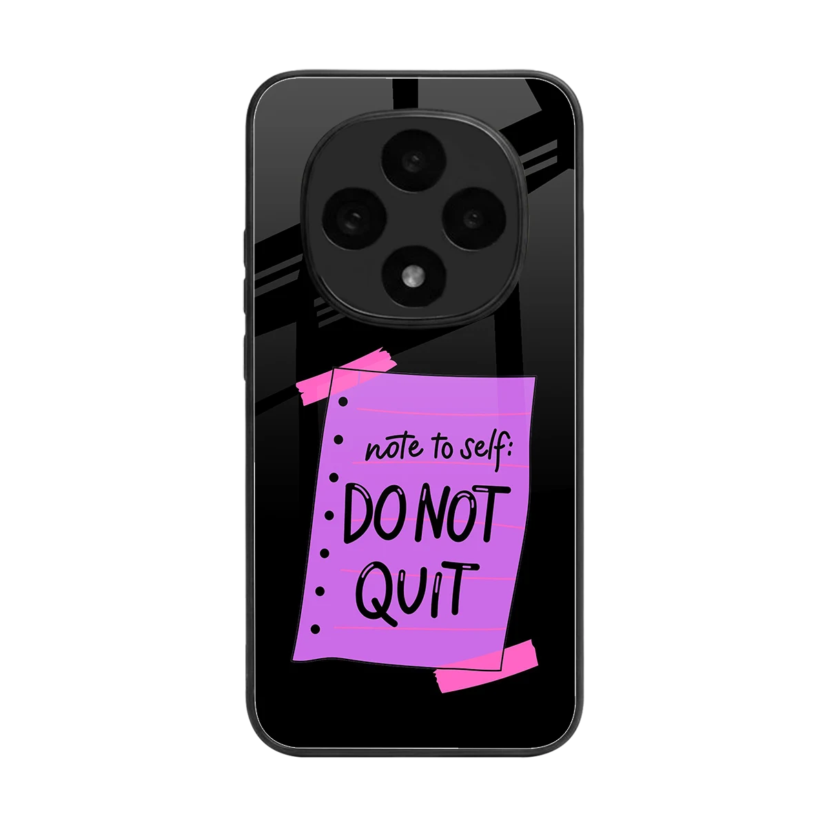 No Not Quit back phone cover | glass case for oppo f31 pro 5g