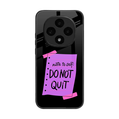 No Not Quit back phone cover | glass case for oppo f31 pro 5g