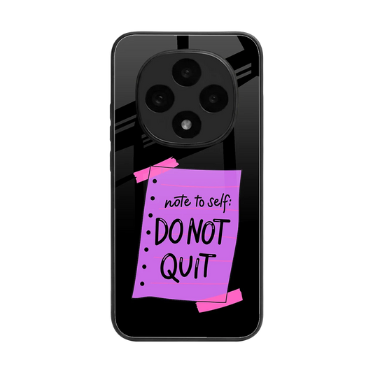 No Not Quit back phone cover | glass case for oppo f31 pro 5g