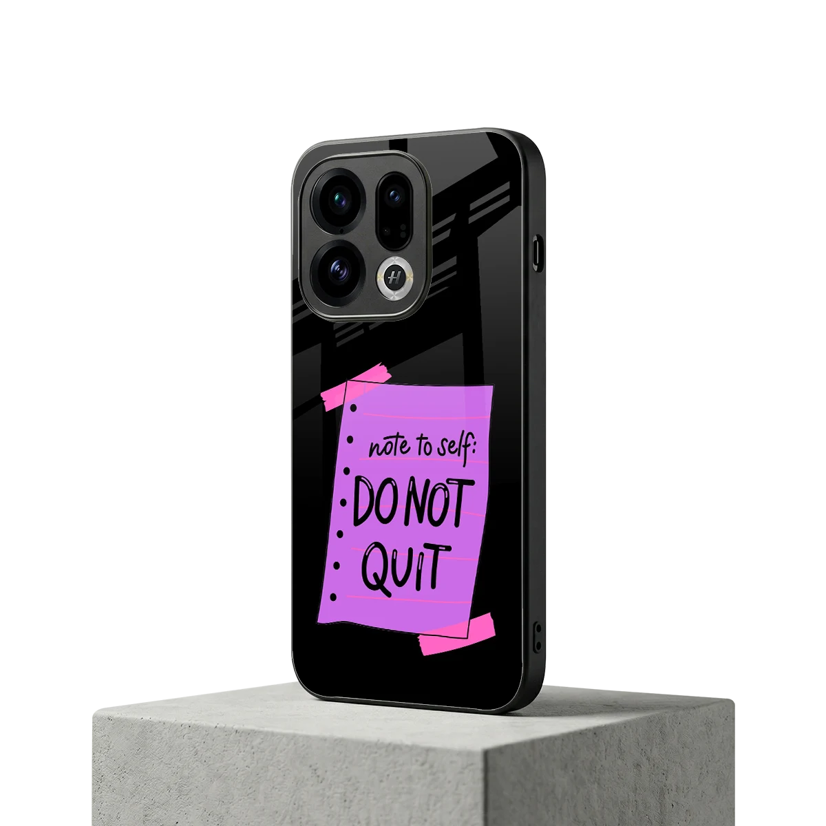 No Not Quit oppo find x9 mobile cover | shockproof glass phone case