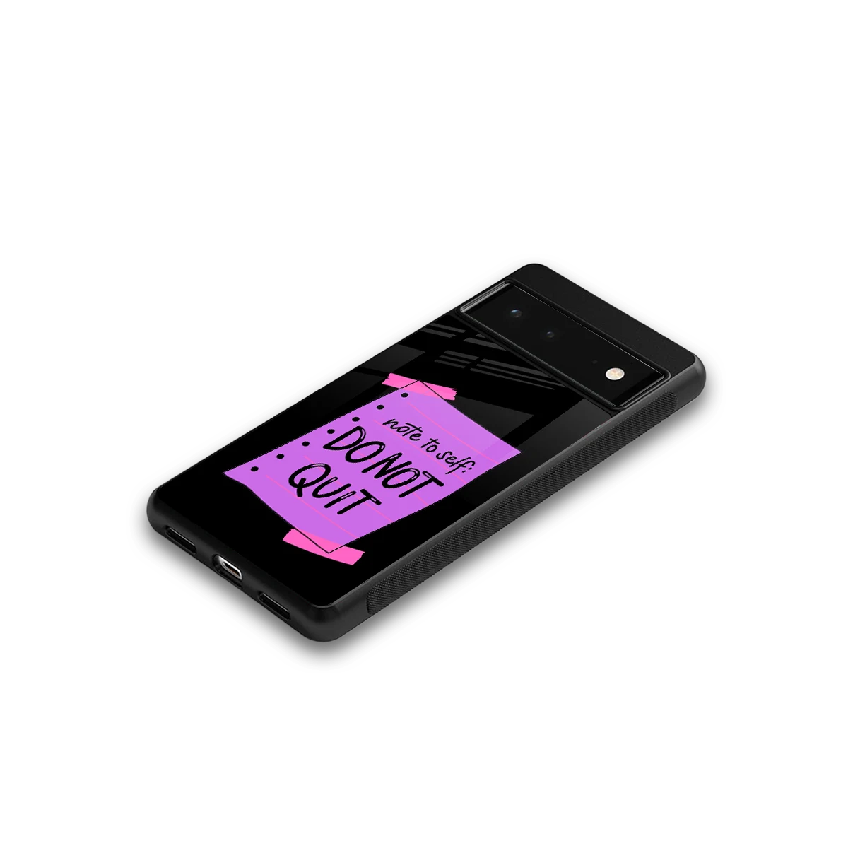 No Not Quit google pixel 6 mobile cover | shockproof glass phone case