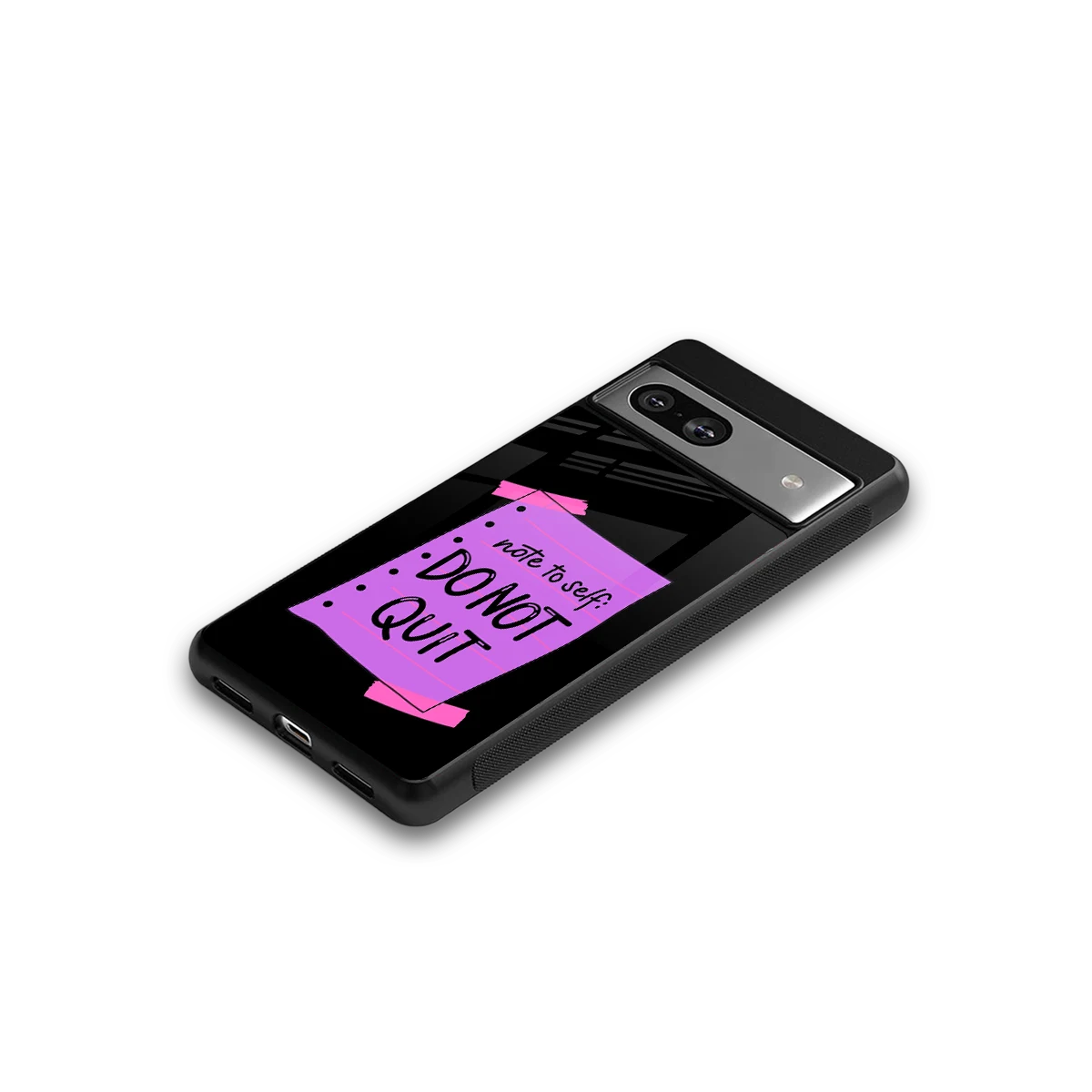 No Not Quit google pixel 7a mobile cover | shockproof glass phone case