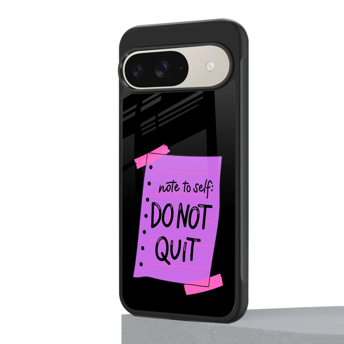 No Not Quit google pixel 9 mobile cover | shockproof glass phone case