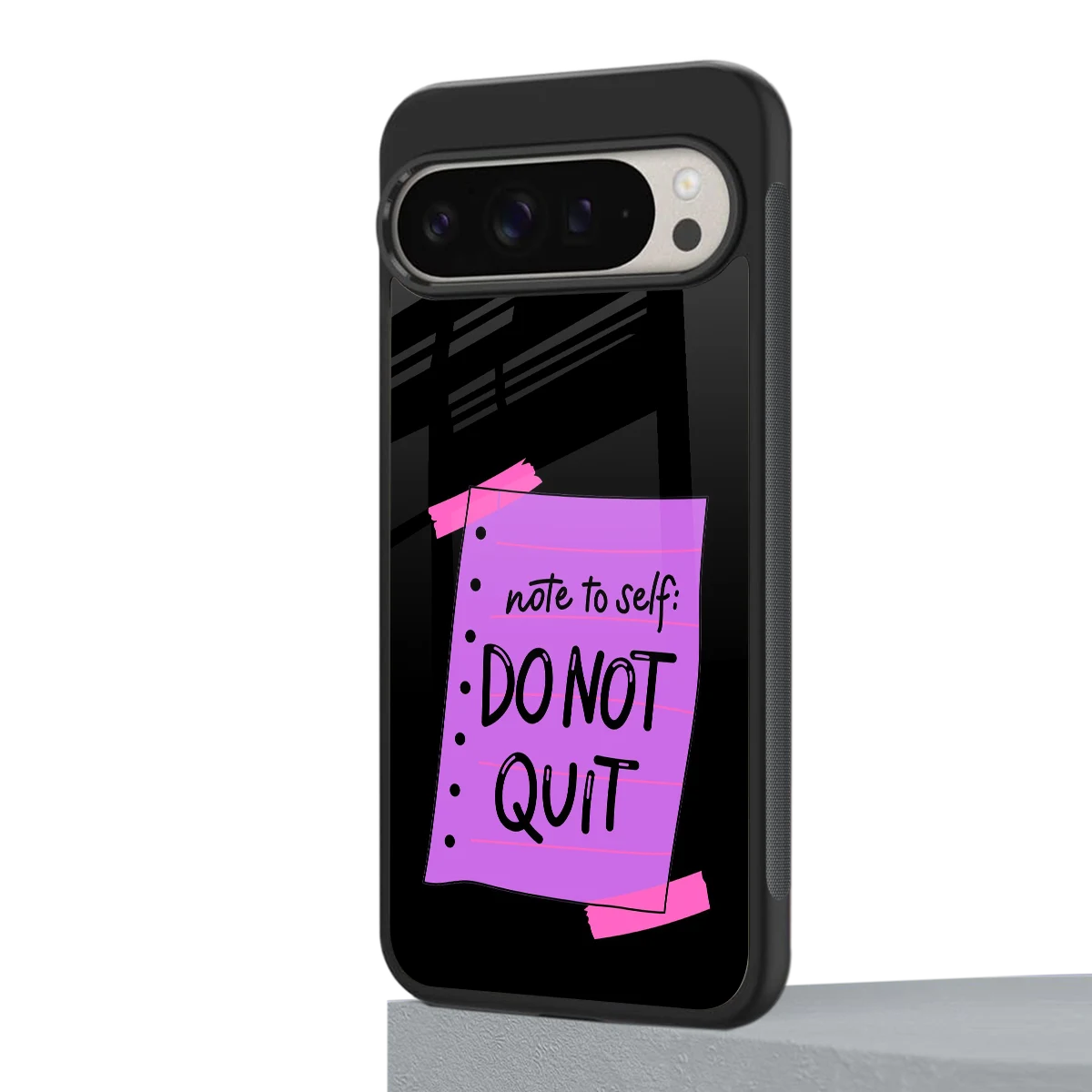 No Not Quit google pixel 9 pro mobile cover | shockproof glass phone case
