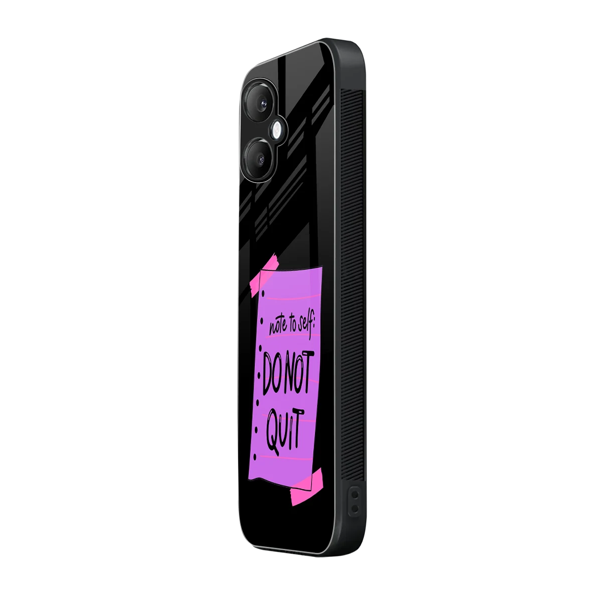 No Not Quit samsung galaxy a06 5g mobile cover | shockproof glass phone case