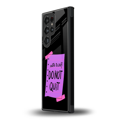 No Not Quit samsung galaxy s23 ultra mobile cover | shockproof glass phone case