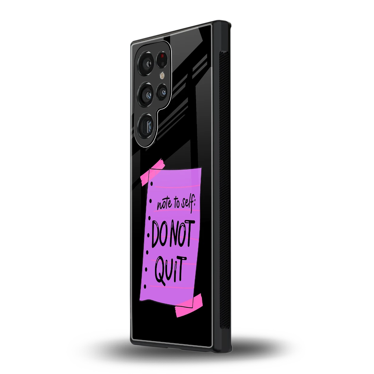 No Not Quit samsung galaxy s24 ultra mobile cover | shockproof glass phone case
