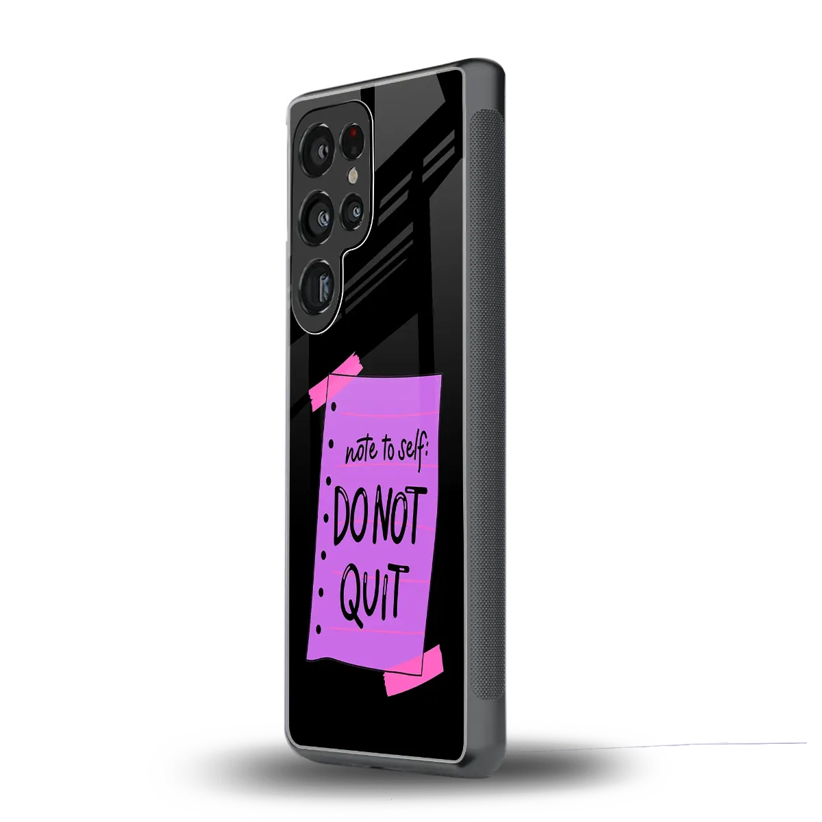 No Not Quit samsung galaxy s25 ultra mobile cover | shockproof glass phone case