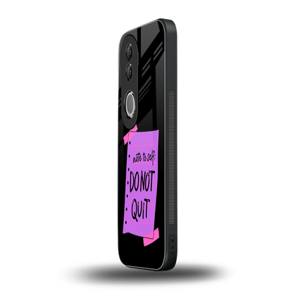 No Not Quit vivo v50 mobile cover | shockproof glass phone case