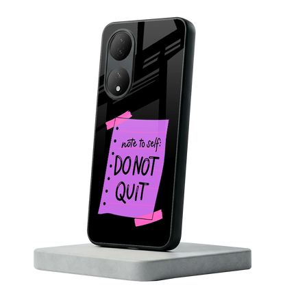 No Not Quit Vivo-y100 mobile cover | shockproof glass phone case
