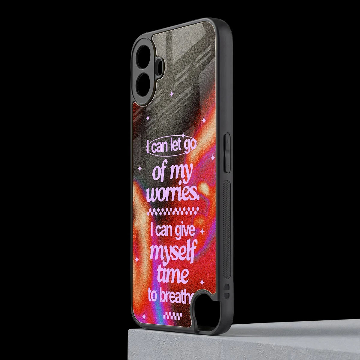 No Worries cmf nothing phone 1 mobile cover | shockproof glass phone case