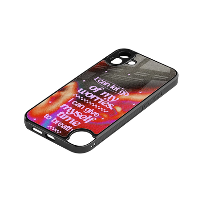 No Worries stylish phone case for cmf nothing phone 1 | glossy glass and slim fit