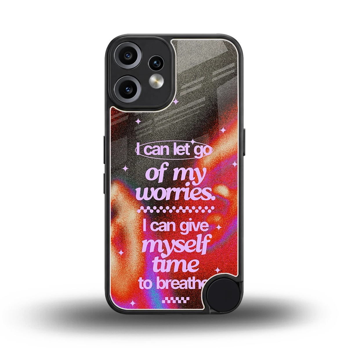 No Worries back phone cover | glass case for cmf nothing phone 2 pro