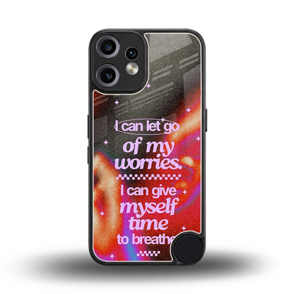 No Worries back phone cover | glass case for cmf nothing phone 2 pro